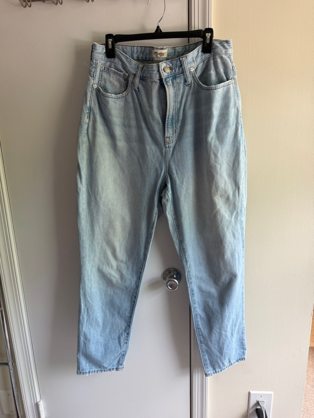 Light Wash High-Rise Curvy Fit Madewell Jeans